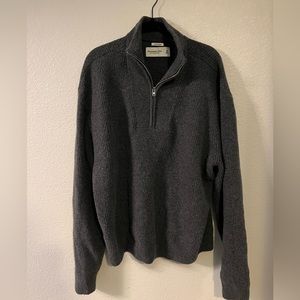 Abercrombie Oversized Quarter Zip